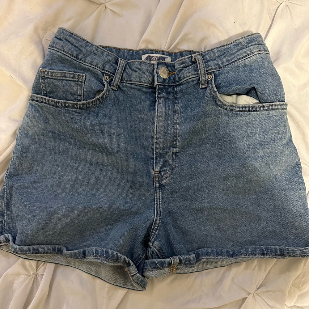 H&M Light Blue Jean Shorts